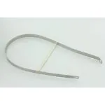 FEUILLARD METAL DE FIXATION DE BAVETTE ANTI ECLABOUSSURE POUR AUTOLAVEUSE FLOORPUL RUBY 45/JADE50