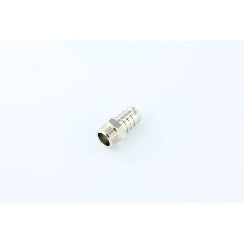 RACCORD DROIT POUR TUYAU 3/8 M D.14 (LAITON)