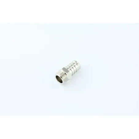 RACCORD DROIT POUR TUYAU 3/8 M D.14 (LAITON)