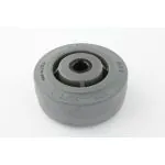 WHEEL, 05.0D 2.00W 0.75B, GRAY, W/ BSHG POUR AUTOLAVEUSE TENNANT