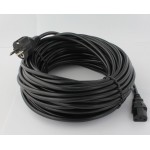 CABLE 20M NOIR (3 BROCHES)
