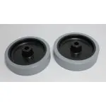 ROUES D.200X50 GRISE/NOIRE 2 PCS NILFISK