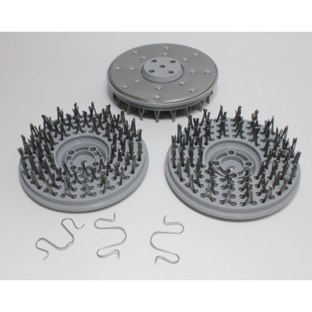 BROSSE FIL D'ACIER 3 X 16G (LOT DE 3) POUR TRIBROSSE TRUVOX CIMEX