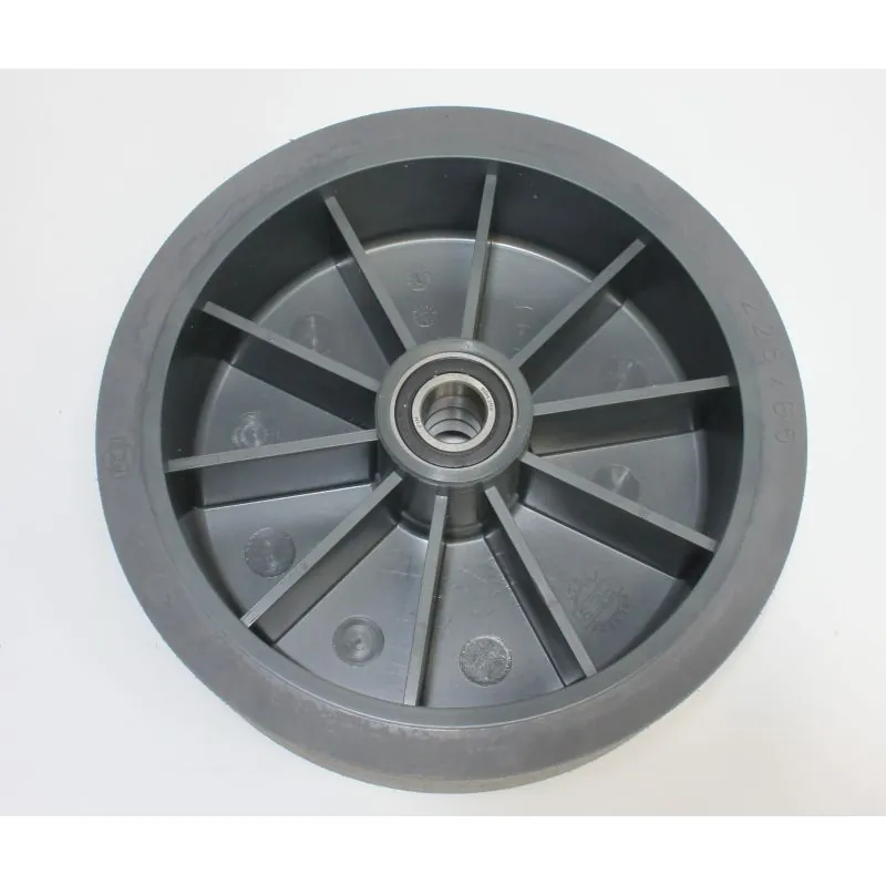 WHEEL, SCRBR, 250MM X 60MM POUR AUTOLAVEUSE TENNANT