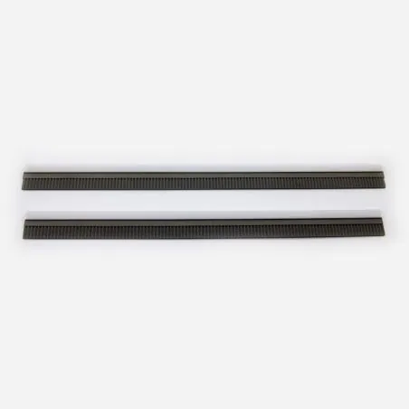 JEU DE 2 LAMELLES CAOUTCHOUC POUR AUTOLAVEUSE KARCHER NT 65-2 ECO