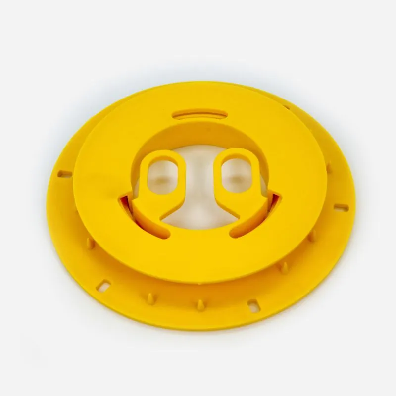KIT CENTRAGE DE DISQUE JAUNE A CLIPS