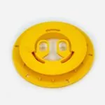 KIT CENTRAGE DE DISQUE JAUNE A CLIPS