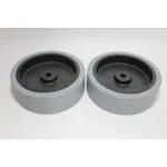 ROUES TRACTION Ø254X80 GRISE/NOIRE 2 PCS NILFISK