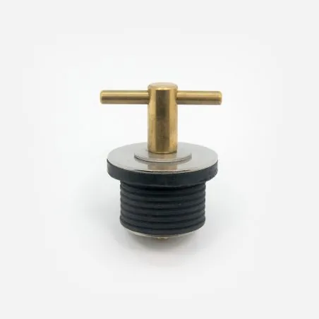 BOUCHON DE FLEXIBLE EN LAITON POUR AUTOLAVEUSE VIPER