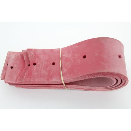 KIT 4 BAVETTES LATERALES EN CAOUTCHOUC LINATEX POUR AUTOLAVEUSE NILFISK BR755