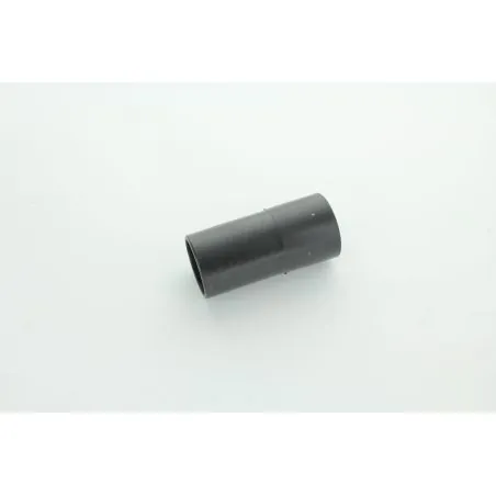EMBOUT PVC NOIR DIAM 44MM VISSANT SUR FLEXIBLE 38MM POUR ASPIRATEUR