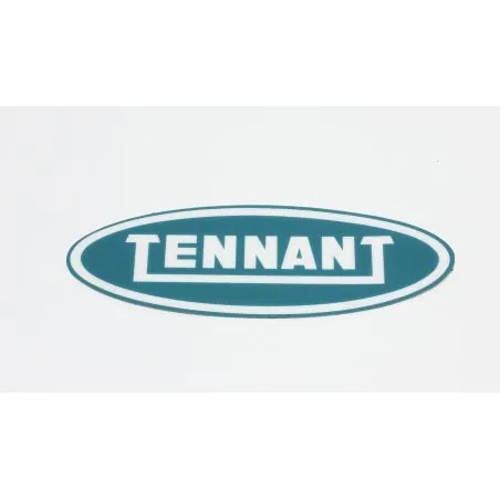 ETIQUETTE, LOGO, 05.8L WHITE / TL POUR AUTOLAVEUSE TENNANT]