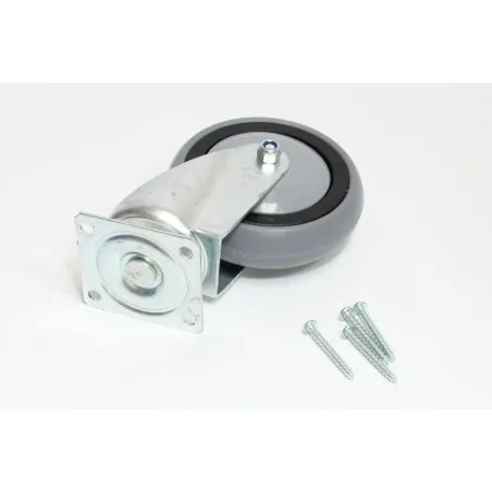 ROUE 125MM CAOUTCHOUC...