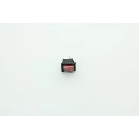 INTERRUPTEUR A BASCULE ROUGE LUMINEUX 240 VOLTS PROTEGE POUR AUTOLAVEUSE ICA