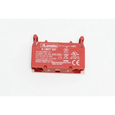 BLOQUE CONTACT POUR ARRET URGENCE IPC CT40/60/100