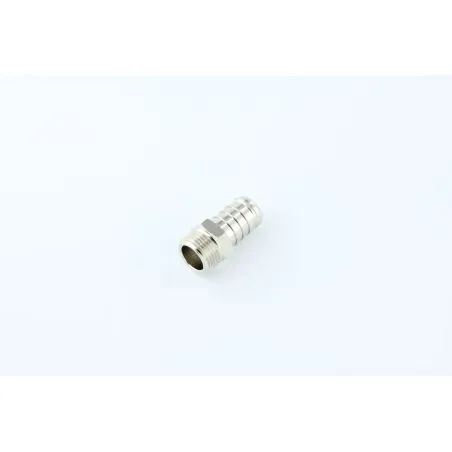 RACCORD DROIT POUR TUYAU 3/8 M D.14 (LAITON)