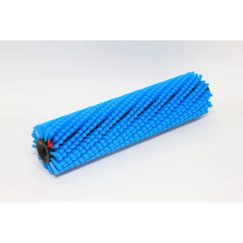 BROSSE CYLINDRIQUE EN NYLON BLEUE POUR AUTOLAVEUSE GHIBLI ROLLY - R2MS