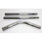 KIT 2 TUBES METAL DIAM 50MM - LG 50CM + 1 COUDE