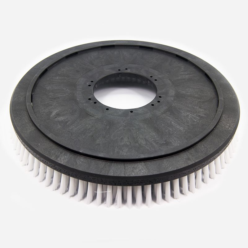 BROSSE POLYPROPYLENE BLANCHE DIAM 445MM POUR AUTOLAVEUSE KARCHER BD530 - R2MS