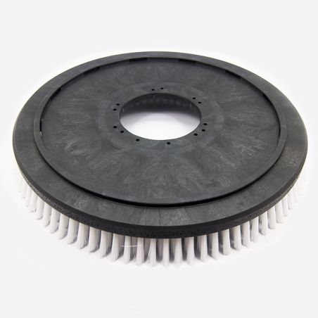 BROSSE POLYPROPYLENE BLANCHE DIAM 445MM POUR AUTOLAVEUSE KARCHER BD530 - R2MS