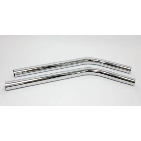 JEU DE 2 TUBES METAL EN S DIAM 40MM GHIBLI AS8 AS27 AS12 AS400 AS59 AS60