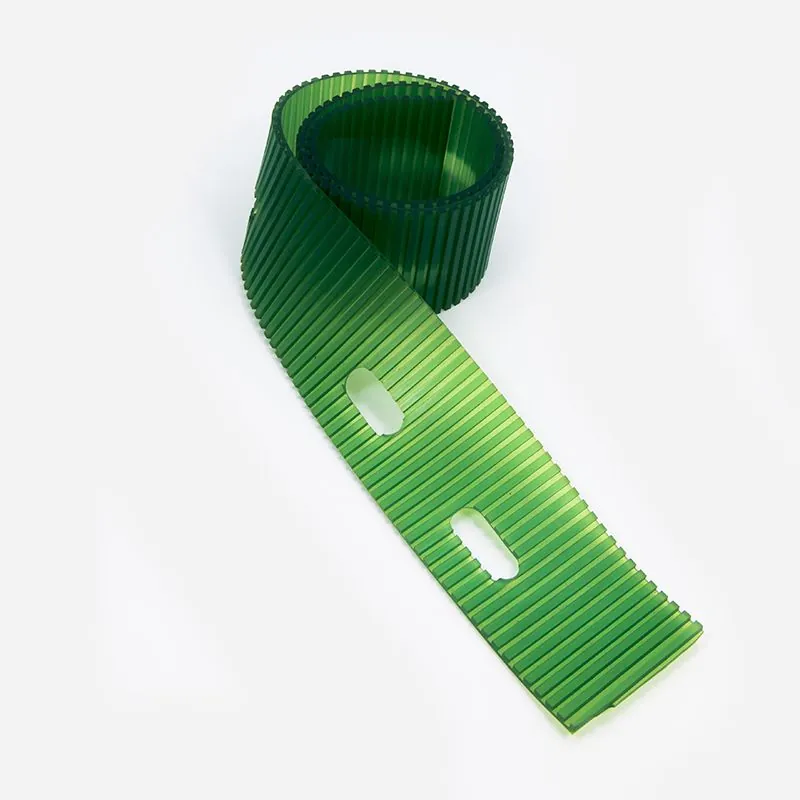 LAMELLE DE SUCEUR AVANT VERTE STRIEE POUR AUTOLAVEUSE FIORENTINI ICM 26B - R2MS