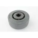 WHEEL, 05.0D 2.00W 0.75B, GRAY, W/ BSHG POUR AUTOLAVEUSE TENNANT