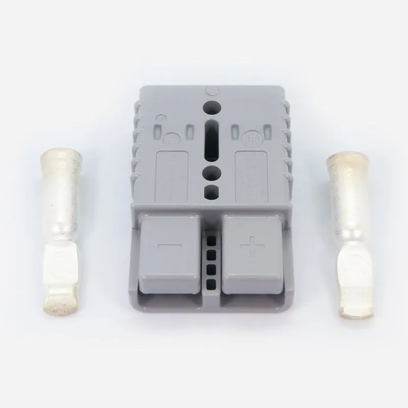 FICHE DE CHARGE DE BATTERIE GRISE 175 AMPERES POUR AUTOLAVEUSE