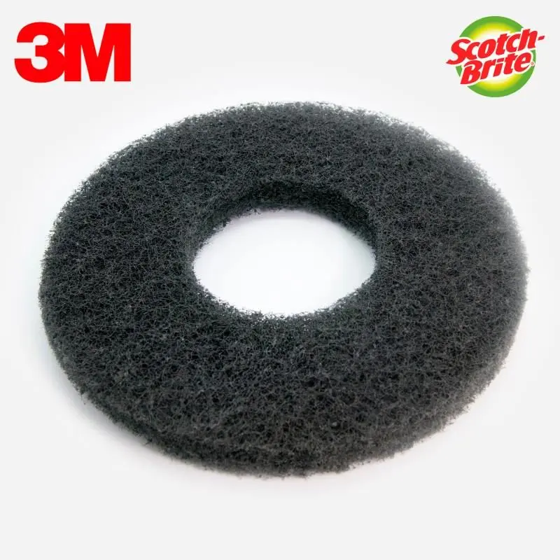 DISQUE NOIR MONOBROSSE / AUTOLAVEUSE 460MM SCOTCH-BRITE 3M (X5) - R2MS