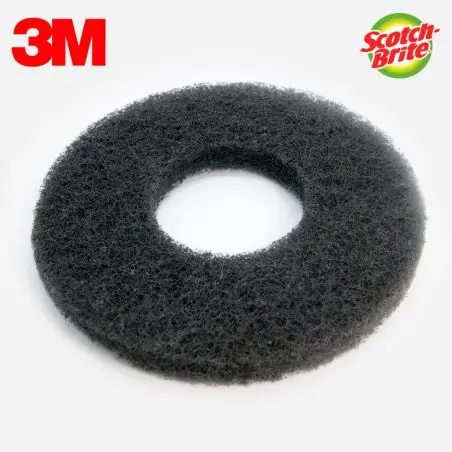 DISQUE NOIR MONOBROSSE / AUTOLAVEUSE 460MM SCOTCH-BRITE 3M (X5) - R2MS