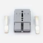 FICHE DE CHARGE DE BATTERIE GRISE 175 AMPERES POUR AUTOLAVEUSE