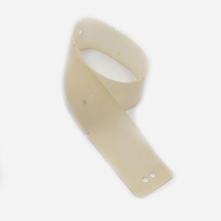 LAMELLE SUCEUR AVANT POUR AUTOLAVEUSE TSM BRIO 35 NV BLANCHE LONG 483 MM / EP 2MM