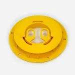 KIT CENTRAGE DE DISQUE JAUNE A CLIPS