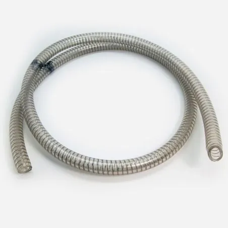 TUYAU ANNELE SPIRE EN ACIER DIAM15MM (LE METRE) POUR AUTOLAVEUSE