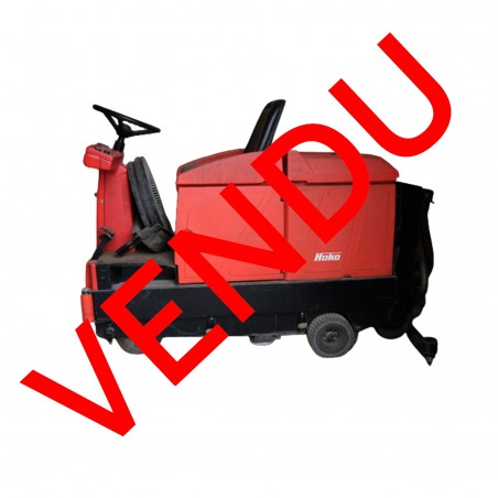 AUTOLAVEUSE AUTOPORTEE OCCASION HAKO B910 Tête de brosse en 880MM Equipée d'un chargeur equipée de 2 brosses Eq AUTOLAVEUSE AUTOPORTEE OCCASION HAKO B910 Tête de brosse en 880MM Equipée d'un chargeur equipée de 2 brosses Eq