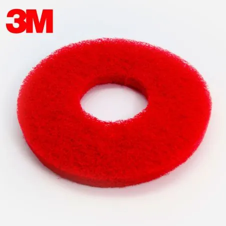 DISQUE ROUGE MONOBROSSE / AUTOLAVEUSE 356MM BASIC 3M (X5)