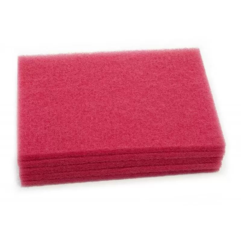 LOT DE 5 PADS ROUGE 510 X 356MM NILFISK