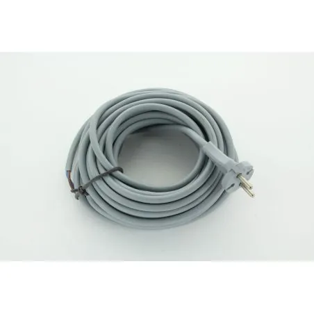 CABLE ELECTRIQUE + FICHE EN 2x1.5MM2 LONGUEUR 15M