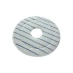 DISQUE MICROFIBRE RAYE BLEU DIAM 356mm AVEC TROU CENTRAL (Lot de 5)